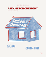 Cena Octubre Sanfoods x Domus Nox